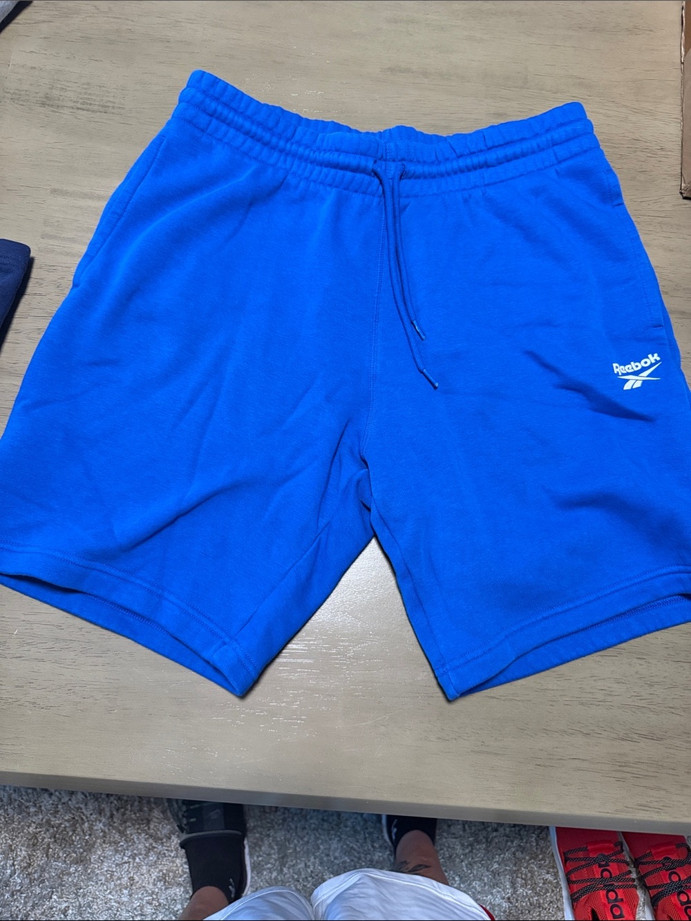 Reebok Men’s Electric Blue Athletic Shorts